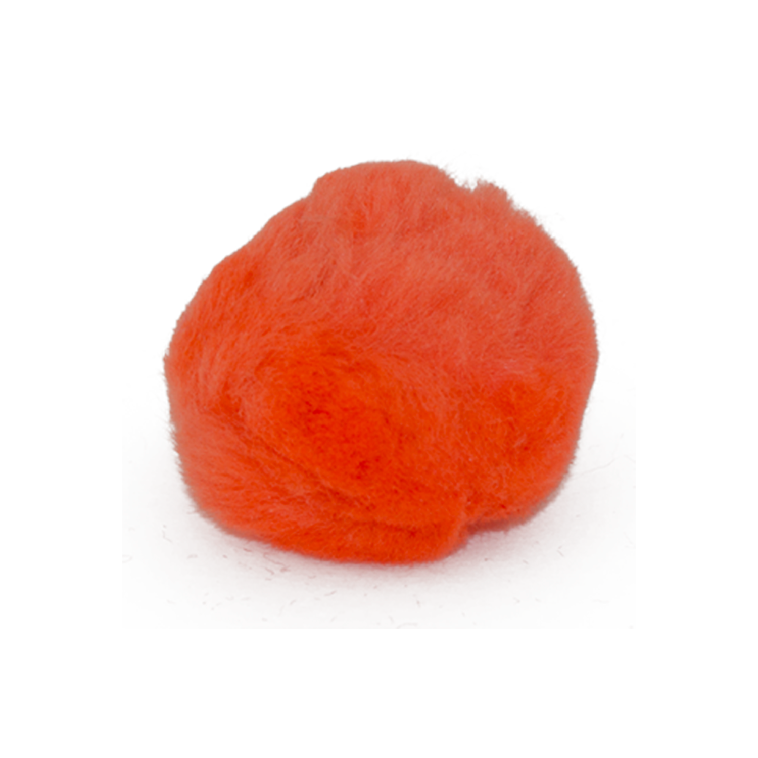 2.5 inch Orange Large Craft Pom Poms 15 Pieces, Size: 3